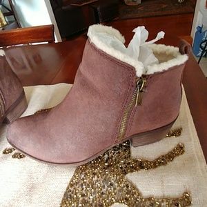 Lucky Brand Booties Boots Ankle 8.5 Swade Excellen